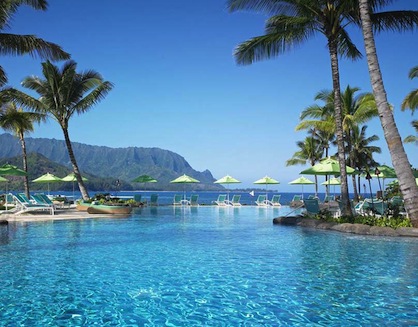 St Regis Princeville Hawaiian Poolside Resort